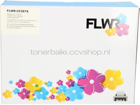 FLWR HP 87A zwart