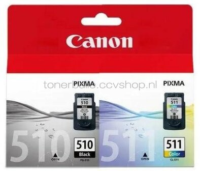 Canon PG-510/CL-511 zwart en kleur
