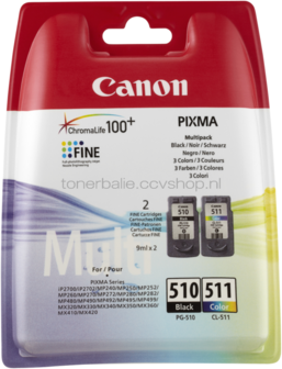 Canon PG-510/CL-511 zwart en kleur