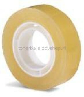 Raadhuis Plakband 19mm x 33m transparant