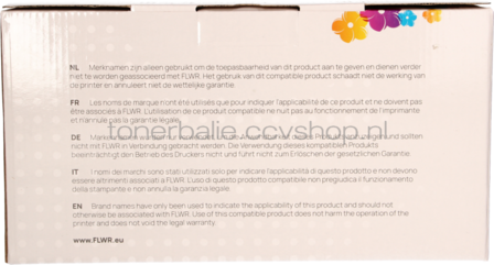 FLWR Canon CRG-069H zwart