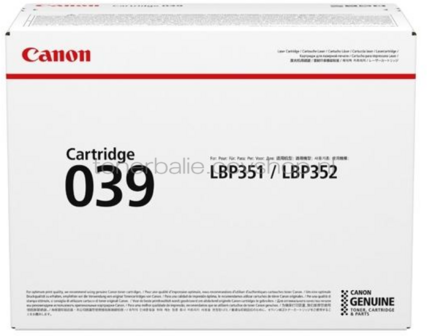 Canon CRG 039 zwart