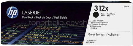HP 312XD 2-pack zwart
