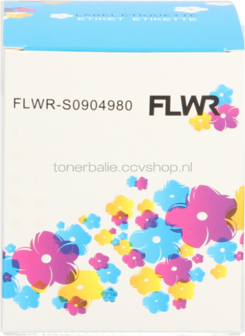 FLWR Dymo S0904980 159 mm x 104 mm  wit