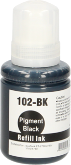 Huismerk Epson 102 Ecotank zwart