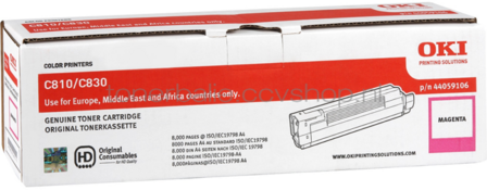 Oki C810 / C830 Toner magenta