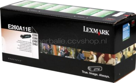 Lexmark E260, E360, E460 Toner zwart