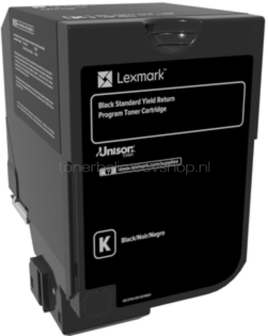 Lexmark 74C2SKE zwart