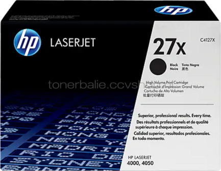 HP 27X zwart