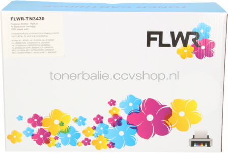 FLWR Brother TN-3430 zwart