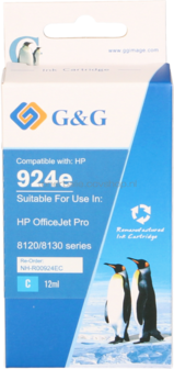 Huismerk HP 924 cyaan