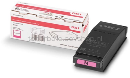 Oki C650 toner magenta