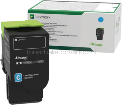 Lexmark 75M2XC0 cyaan