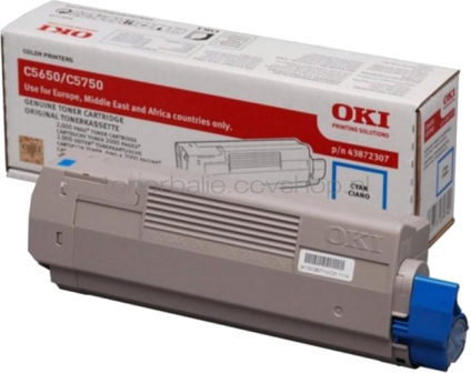 Oki C5650 / C5750 cyaan