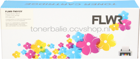 FLWR Brother TN-910Y geel