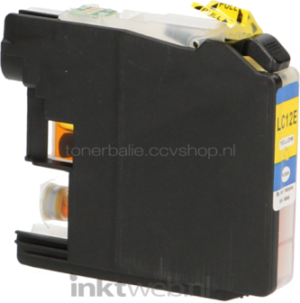 Huismerk Brother LC-12EY geel