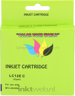 Huismerk Brother LC-12EC cyaan