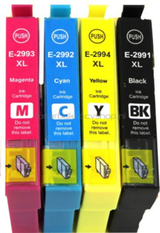 Huismerk Epson 29XL Multipack zwart en kleur