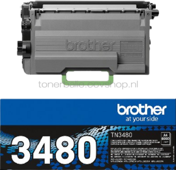 Brother TN-3480 zwart