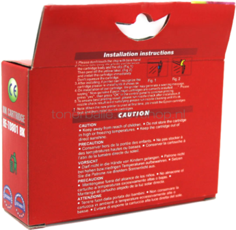 Huismerk Epson T0801 zwart