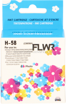 FLWR HP 58 foto kleur