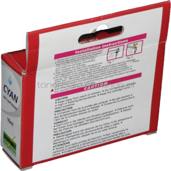 Huismerk Epson T1002 cyaan