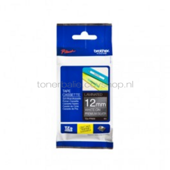 Brother TZE-PR935 wit op zilver breedte 12 mm