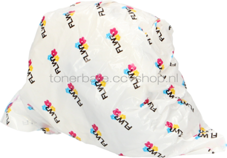 FLWR Brother DK-11218 24 mm x 24 mm  wit