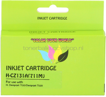 Huismerk HP 711 magenta