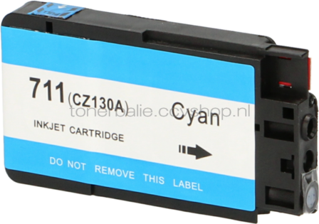 Huismerk HP 711 cyaan