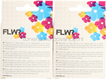 FLWR HP 302XL Multipack zwart en kleur