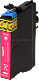 Huismerk Epson T0443 magenta