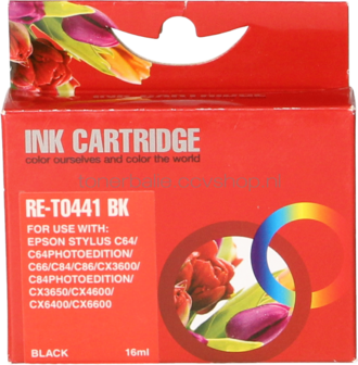 Huismerk Epson T0441 zwart
