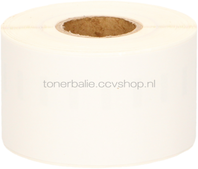 FLWR Dymo 99018 klein 38 mm x 190 mm  wit