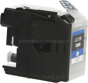 Huismerk Brother LC-12EBK zwart