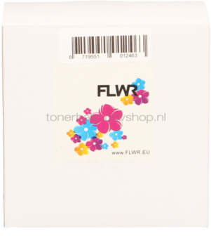 FLWR Brother DK-11221 23 mm x 23 mm  wit