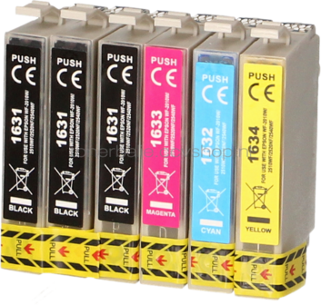 FLWR Epson T1631/2/3/4 Megapack