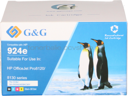 FLWR HP 924e Multipack zwart en kleur