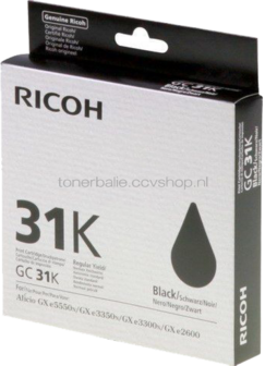 Ricoh GC-31K zwart