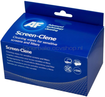AF Screen-Clean doekjes 100 stuks