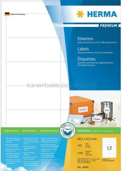Herma 4669 97x42,3 MM