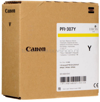 Canon PFI-307 geel