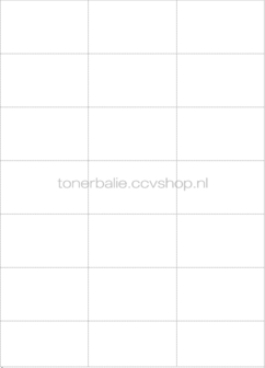 Huismerk FLWR 21 stickers per A4