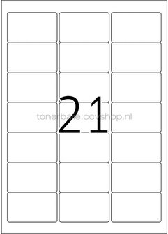 Herma 4677 63,5x38,1 mm