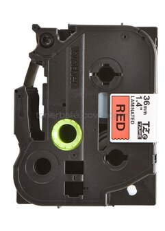 Brother TZE-461 zwart op rood breedte 36 mm