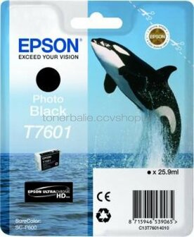 Epson T7601 foto zwart