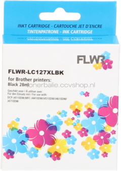 FLWR Brother LC-127XLBK zwart