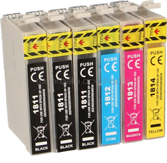 FLWR Epson T1811/2/3/4 Megapack