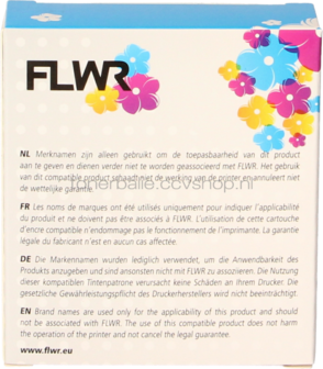 FLWR Dymo 40918 zwart op geel breedte 9 mm