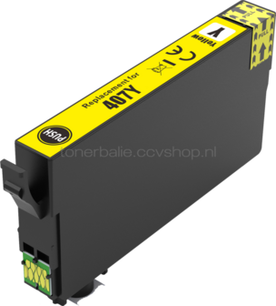 Huismerk Epson 407XL geel